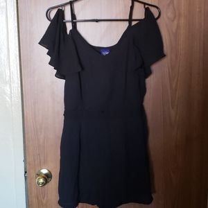 Black short   jumpsuit